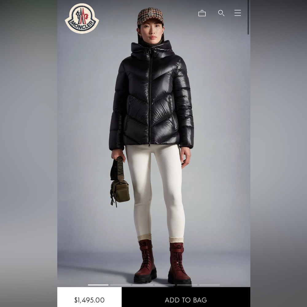 MONCLER Chambon Short Down Jacket